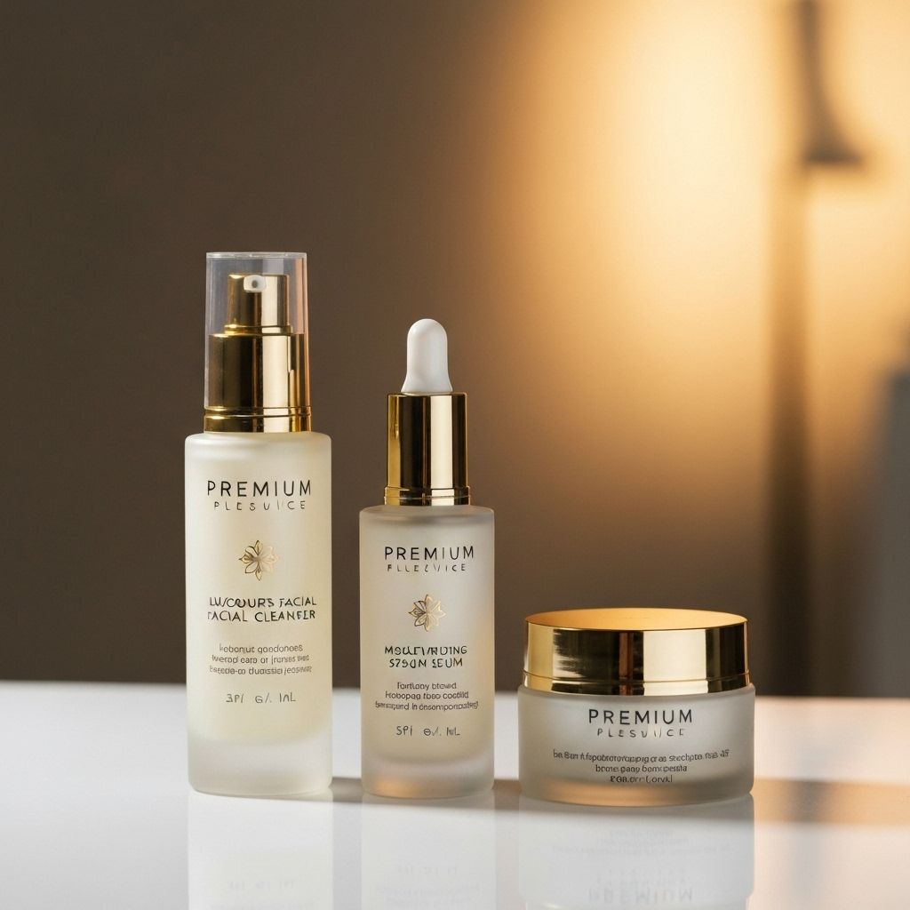 Premium skincare products